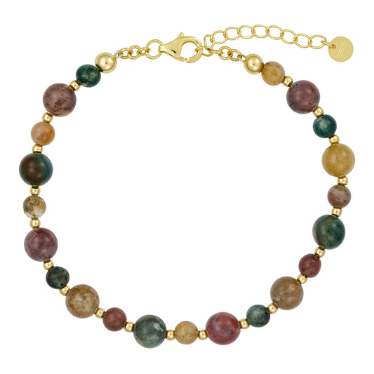 INDIAN AGAT ARMBÅND