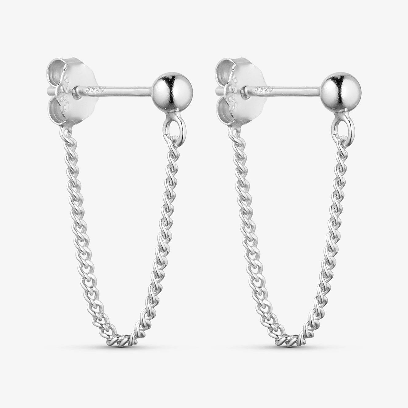 ØRESTIKKERE MED KÆDE