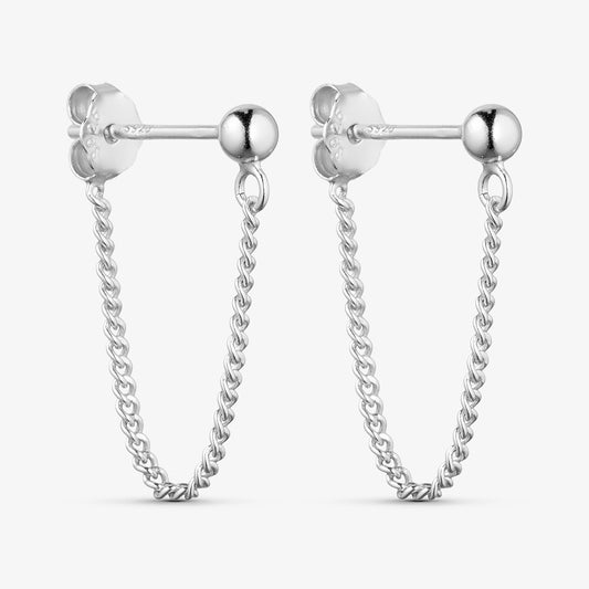 ØRESTIKKERE MED KÆDE