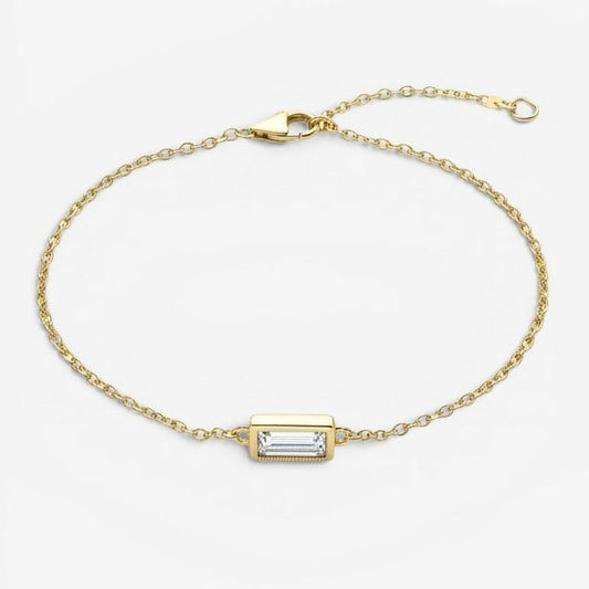 BAGUETTE KÆDE ARMBÅND